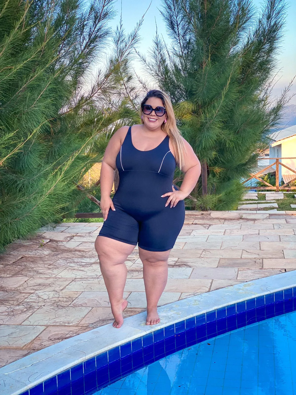 Maiô areia molhada perninha   Estilo e conforto