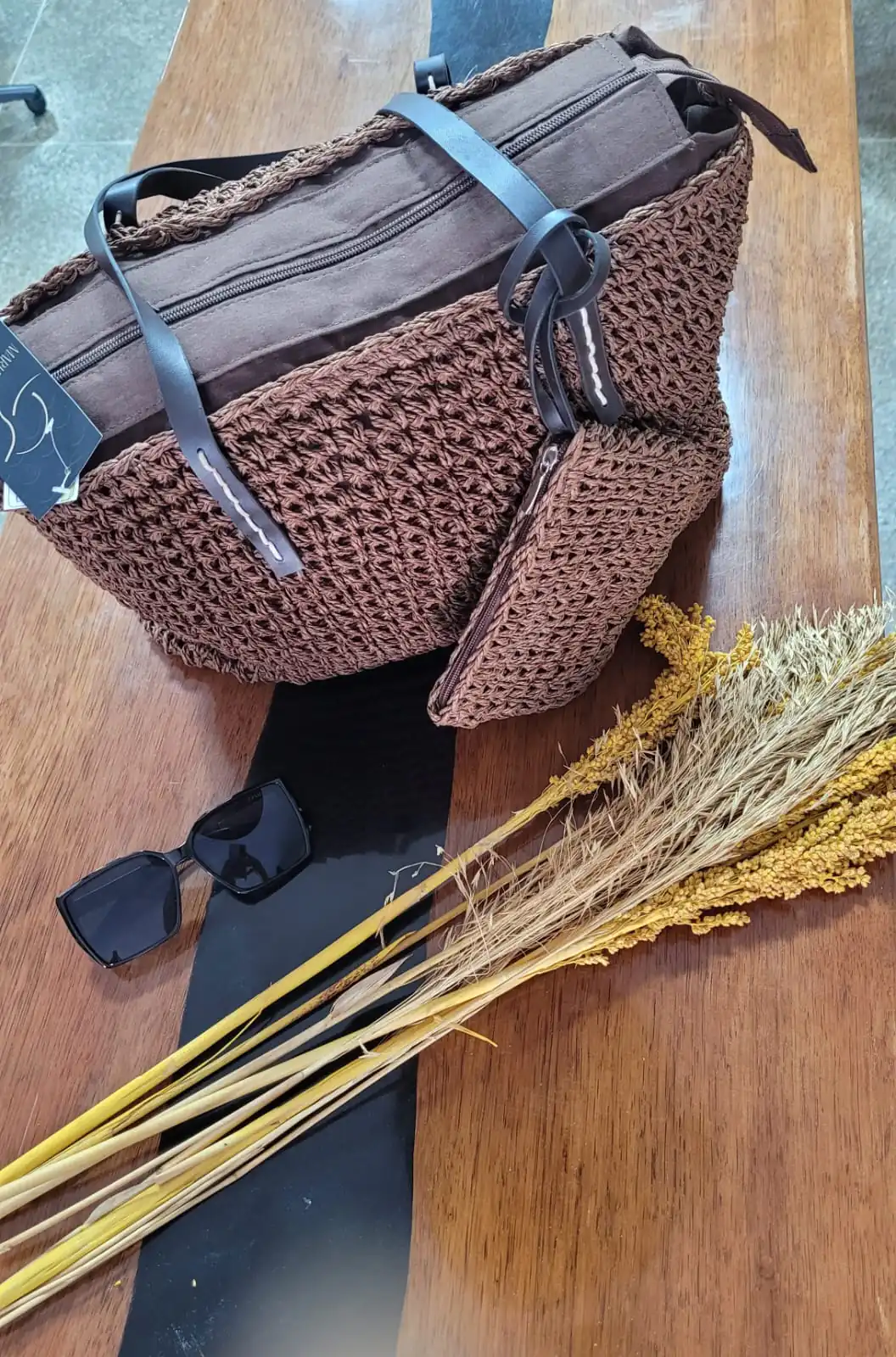 Bolsa Macramê
